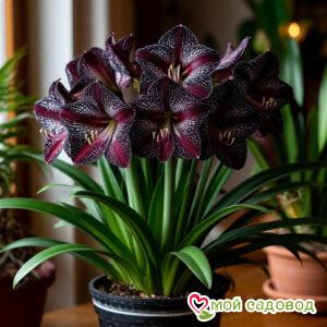 Амариллис Голден Монарх